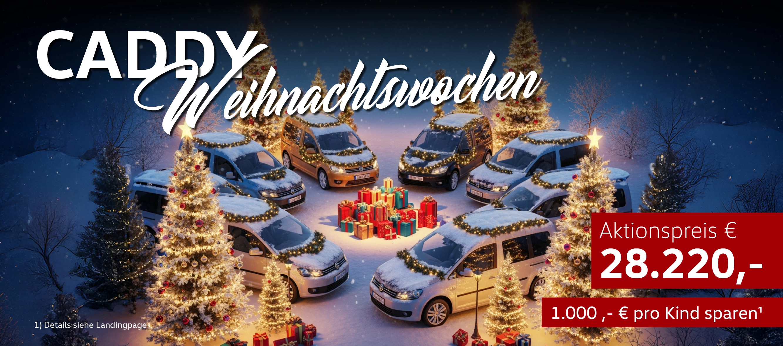 Caddy Weihnachtswochen