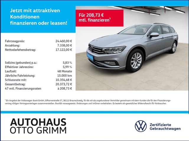 Passat Variant 2.0 TDI DSG Navi AHK SHZ LED