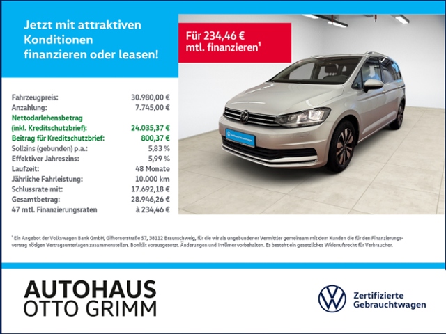 Touran 2.0 TDI Move DSG 7-Sitzer Navi