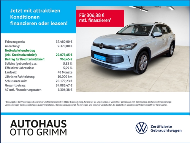 Tiguan 2.0 TDI AHK LED Navi KLIMA