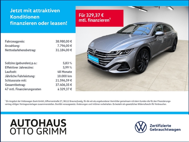 Arteon Shootingbrake 2.0 TDI DSG R-Line LED AHK