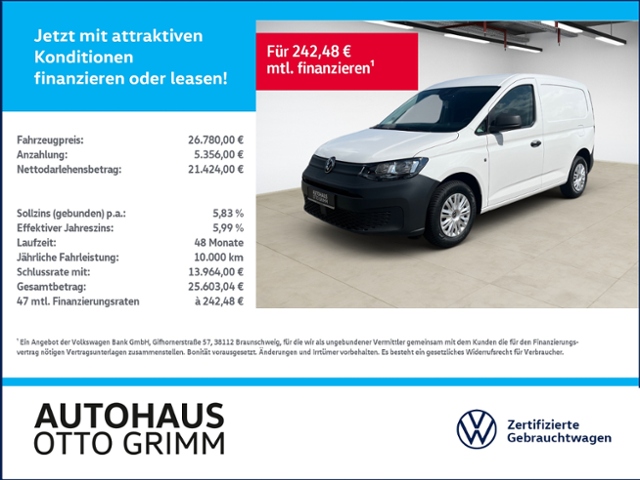 Caddy 2.0 TDI Cargo AHK PDC DAB+