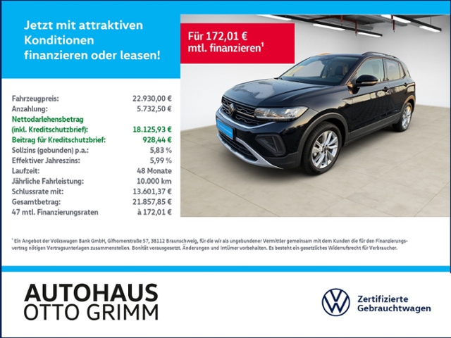 T-Cross 1.0 TSI Goal LED ACC Navi