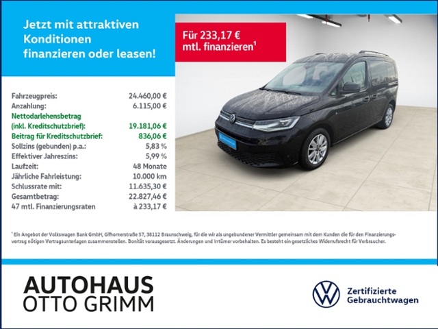 Caddy 2.0 TDI Life AHK LED Sitzhz