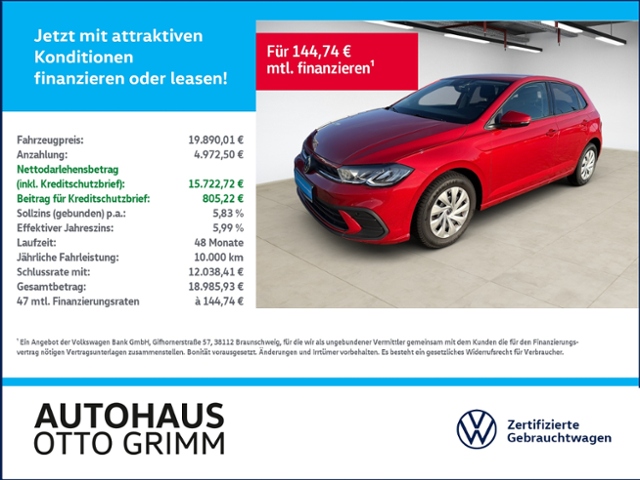 Polo 1.0 TSI Life LED Navi ACC DAB+