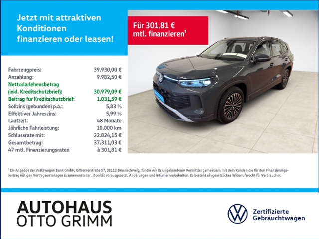 Tayron 1.5 eTSI DSG AHK Matrix Kamera