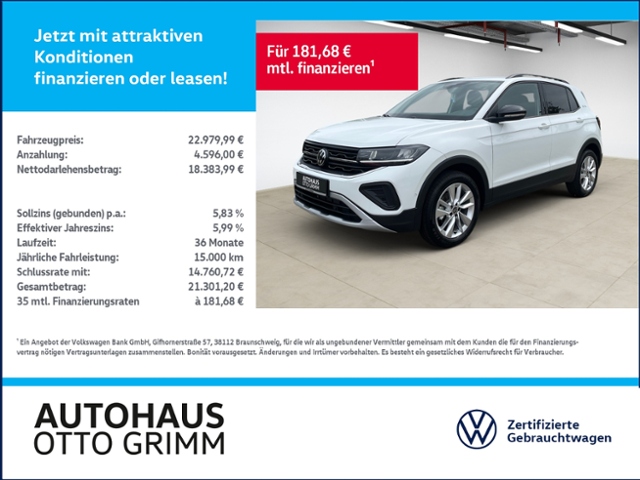 T-Cross 1.0 TSI Goal LED Navi Kamera ACC