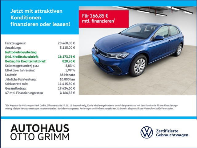 Polo 1.0 Life LED Sitzheizung