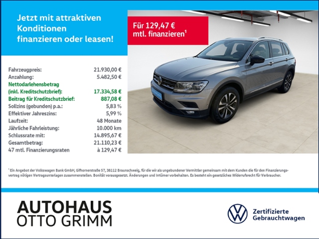 Tiguan 1.5 TSI IQ.DRIVE Navi Parklenksys.