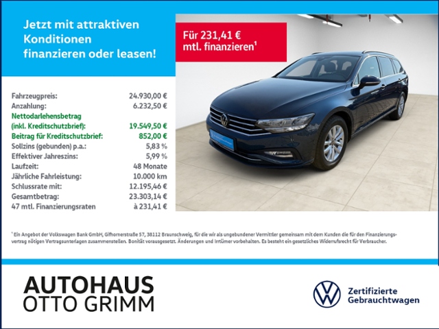 Passat Variant 1.5 TSI Business DSG AHK LED