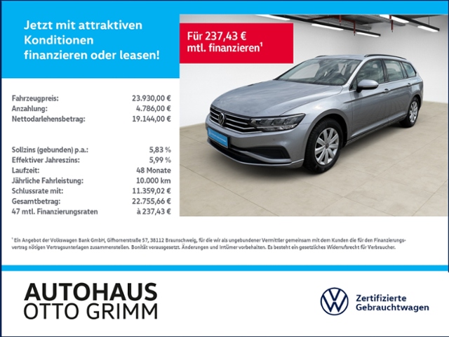 Passat Variant 1.5 TSI Conceptline DSG Kamera