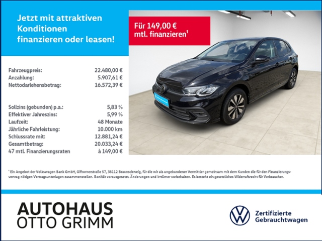 Polo 1.0 TSI Goal DSG Kamera LED