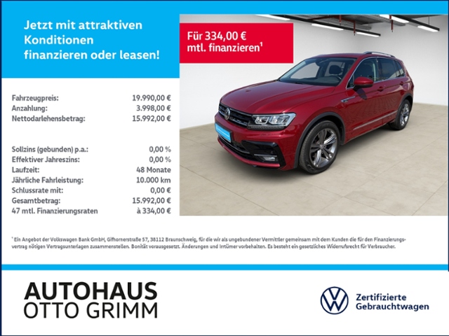 Tiguan 2.0 TSI DSG R-Line 4M AHK Navi ACC