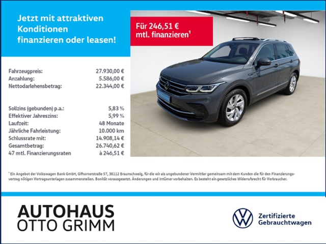 Tiguan 2.0 TDI Elegance 4M AHK Kamera