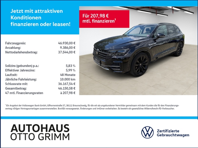 Touareg 3.0 TDI Atmosphere R-Line Black Style