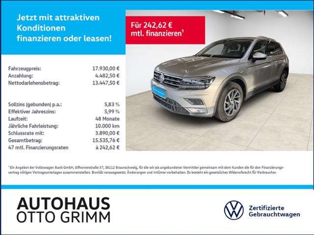 Tiguan 1.4 TSI Sound DSG Kamera AHK