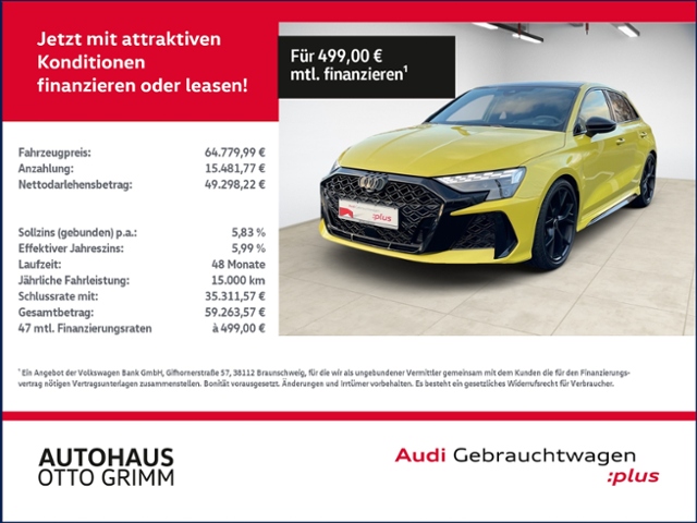 RS3 Sportback 2.5 TFSI quattro LED
