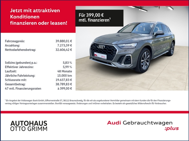 Q5 40 TDI quattro S line KLIMA NAVI LEDER ALU